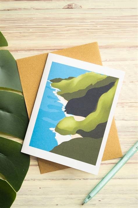 Hawaii Landmark Hawaiian Greeting Cards - Etsy