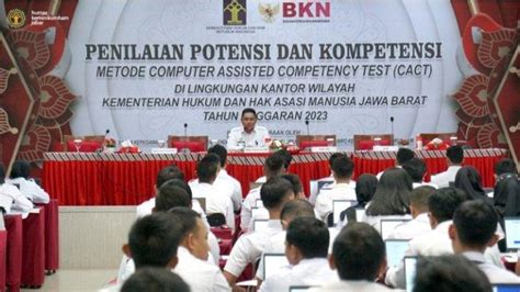 Hari Kesepuluh Pelaksanaan Uji Potensi Dan Kompetensi Di Kanwil