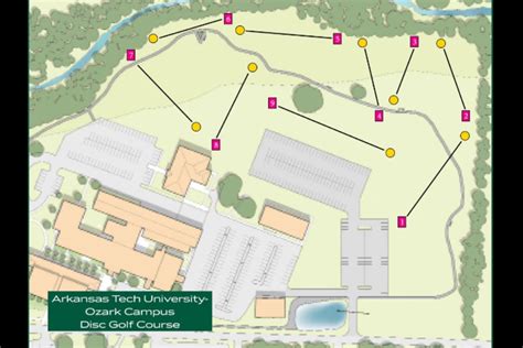 Arkansas Tech Campus Map