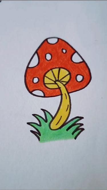 How To Draw A Mushrooms Really Easy Drawing Tutorial In 2023