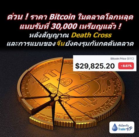 ทันโลกกับ Trader Kp ⚠️ Breaking ⚠️ ราคา Bitcoin ในตลาดโลกหลุดแนบรับ