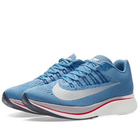Nike Zoom Fly Aegean, White, Blue & Grey | END. (AT)