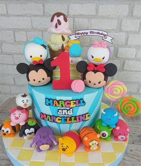 Tsum Tsum Cake Tsum Tsum Cake Tsum Tsum Birthday Cake Birthday Cake