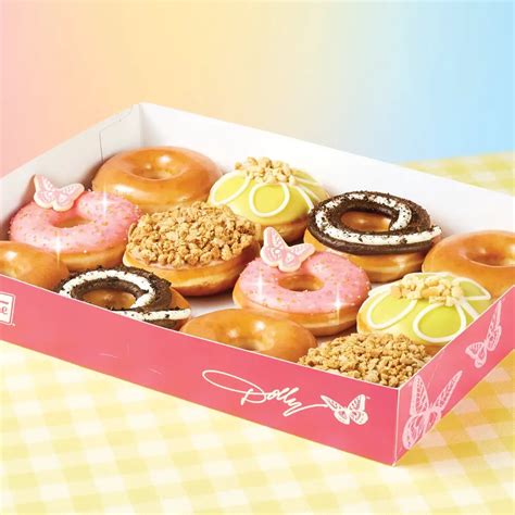 Krispy Kreme Releases Southern Sweets Doughnut Collection With Dolly Parton Chip And Company