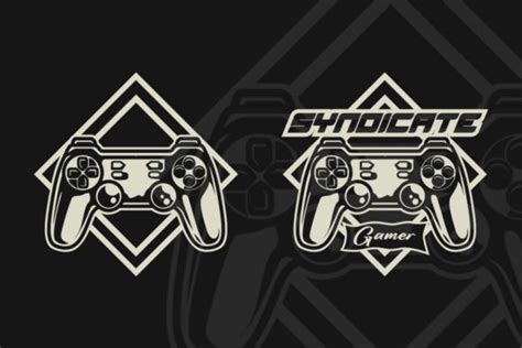 Syndicate Gamer Vintage Game Logo Graphic by namanyastudios · Creative ...