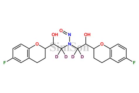 N Nitroso Rac Nebivolol D4 Mixture Of Diastereomers CAS No NA