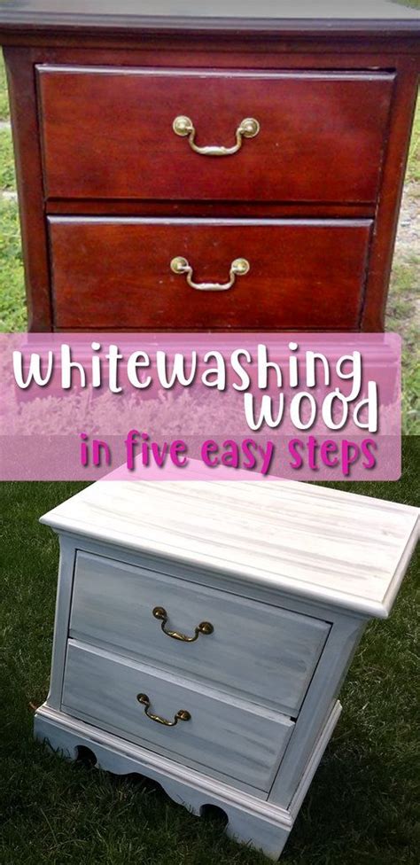 Repainting Furniture White Wash Wood Furniture Repaint Wood Furniture