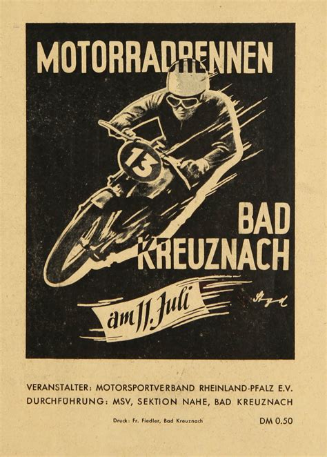 Bad Kreuznach The Motor Racing Programme Covers Project