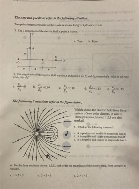 Solved The Next Two Questions Refer To The Following Chegg