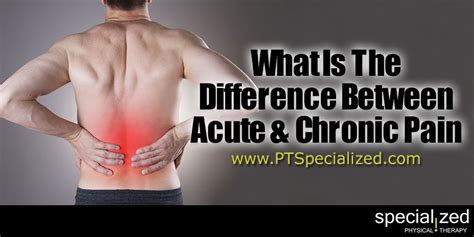 What Is The Difference Between Acute and Chronic Pain | Physical ...