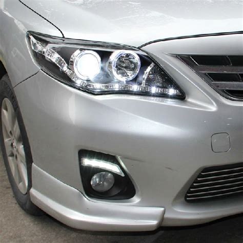 Faros Corolla 09 10 C lupa Y Leds Precio X Par Envío gratis