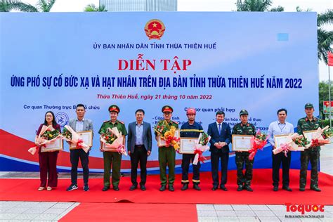 Thừa Thiên Huế Tổ Chức Diễn Tập ứng Phó Sự Cố Bức Xạ Và Hạt Nhân