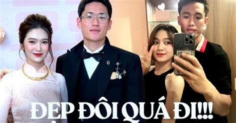 Chuyện tình chị ơi anh yêu em của trai đẹp sân cỏ và hot girl ngân hàng Họ bên nhau người