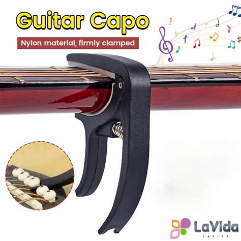 Lavida Guitar Capo Change Tune Quick Change Clamp For Ukulele Acoustic