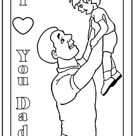 Free Printable Father's Day Coloring Pages for Kids