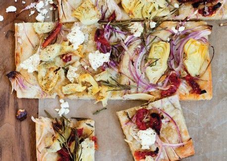 Artichoke And Sun Dried Tomato Focaccia Vegetarian Times Easy Dinner