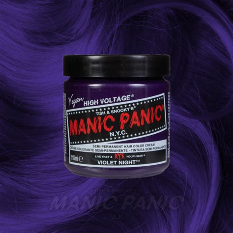 Purple Haze High Voltage Classic Hair Dye Manic Panic Uk