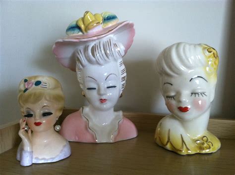 Vintage Knick Knacks Vintage Knick Knacks Head Vase Vintage Vases