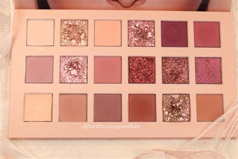 Huda Beauty New Nude Palette Review Swatches A Makeup Look Best