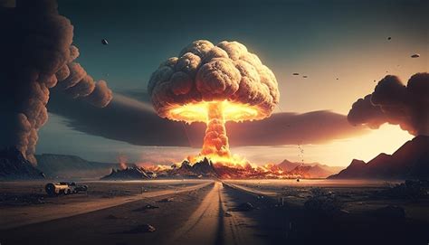 Premium Photo | World war iii apocalypse digital art illustration ...