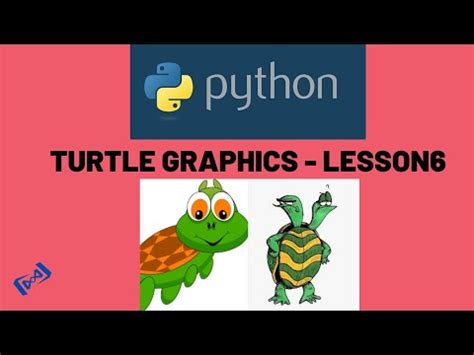 Python Turtle Graphics Tutorial Lesson