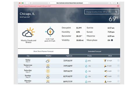 NOAA Weather - Web Applications | Scopic