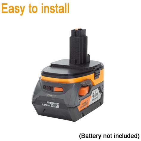 Battery Adapter Converter For Ridgid 18v Li Ion Battery To For Dewalt