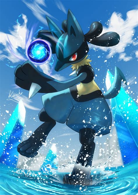 Lucario Pokemon Drawn By Kaichitomiyu25 Danbooru