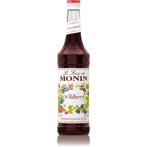 Monin Wildberry Syrup 1 Liter Bottle S BaristaProShop