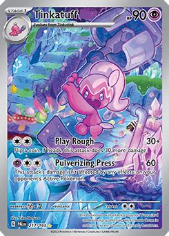 A first look at Tinkatuff Chi Yu ex and More in Pokémon TCG Scarlet