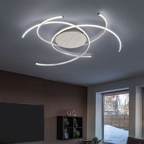 Deckenleuchte Design Wohnzimmer Lampen Modern Led Deckenleuchte Dimmbar