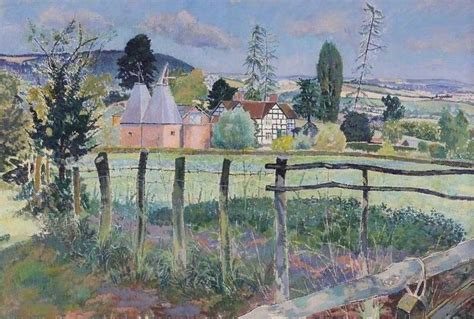 Gilbert Spencer Landscape Art British Art Landscape Paintings