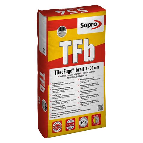 Sopro Fugenmörtel Titecfuge plus Sopro Bauchemie heinze de