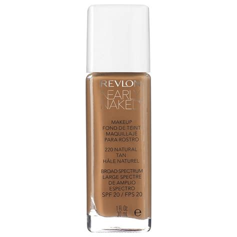 Revlon Nearly Naked Makeup Podkład SPF 20 30ml 220 Natural Tan