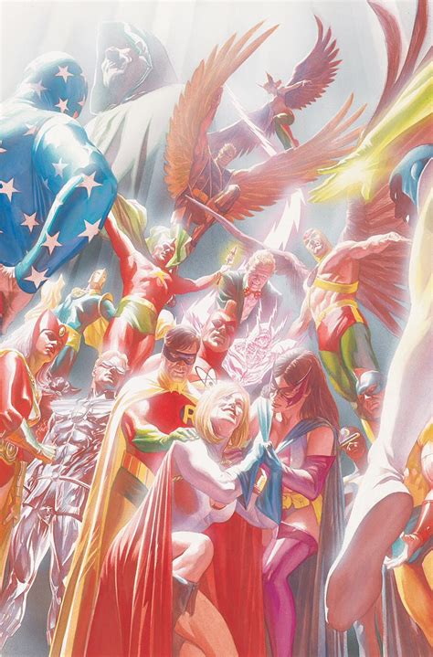 Justice Society Of America Picture By Alex Ross Image Abyss