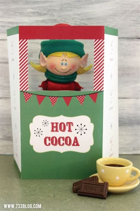 Shelf Elf Hot Cocoa Stand Hot Cocoa Stand Elf Fun Hot Chocolate