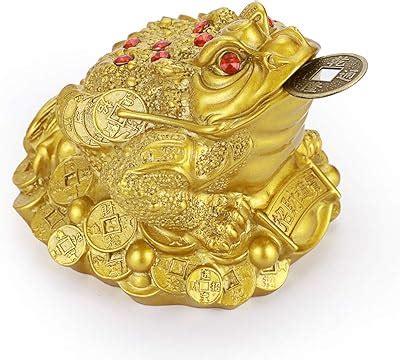 Amazon Mulhue Brass Feng Shui Money Frog Three Legged Wealth Frog