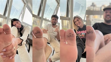 Ana Castela E Gustavo Mioto Realizam Tatuagem Em Maring