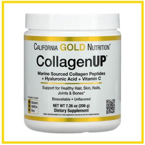 California Gold Nutrition, CollagenUP 5000, Collagen Up, Marine Sourced ...