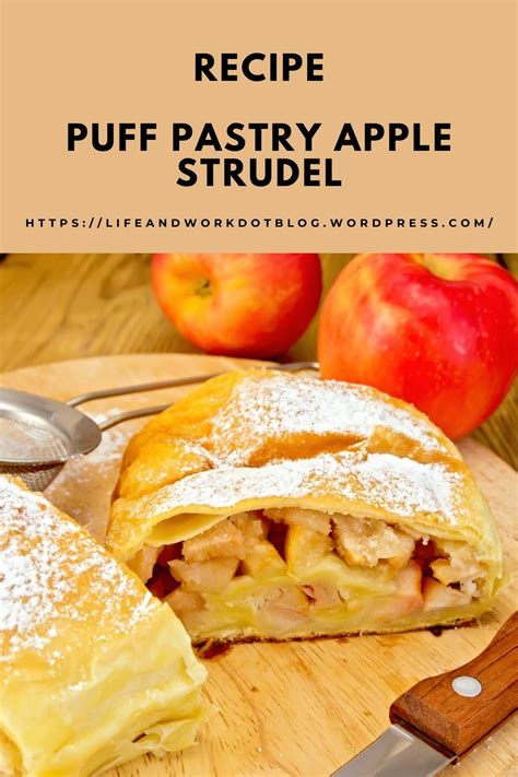 Recipe Puff Pastry Apple Strudel