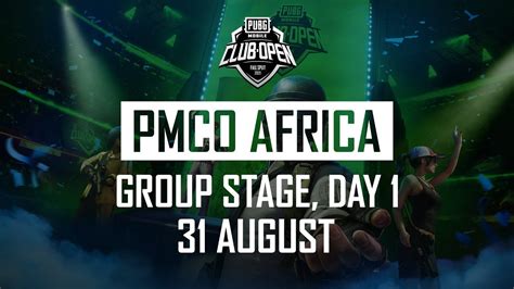 EN PMCO Africa Group Stage Day 1 Fall Split PUBG MOBILE Club Open