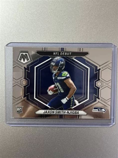 JAXON SMITH NJIGBA SEATTLE Seahawks Panini Mosaik NFL 2023 NFL DEBÜT