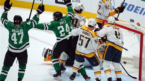 Stars tie NHL power-play record in 3-2 win over Predators | Fox News