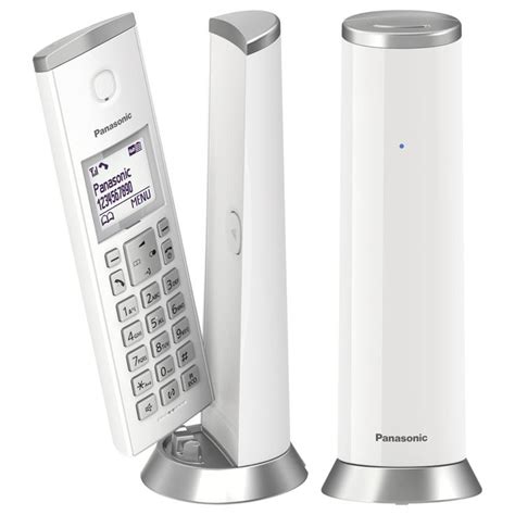 Panasonic Kx Tgk Ew Digital Cordless Telephone With Lcd Screen