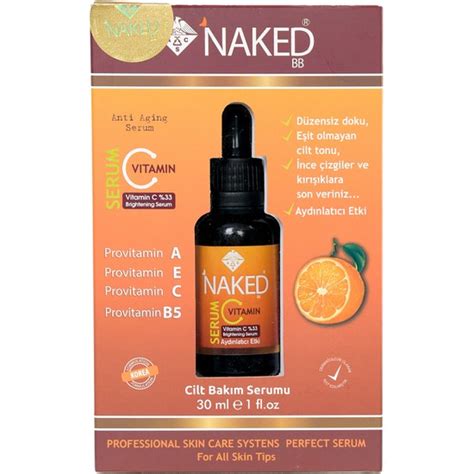 Naked C Vitamini Serum Fiyat Taksit Se Enekleri Ile Sat N Al