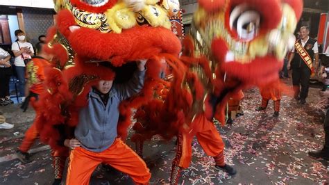 【桃園聖義龍獅團 醒獅團】~111桃園富天宮恭迎朝鴻媽列位眾神回駕安座遶境 Youtube