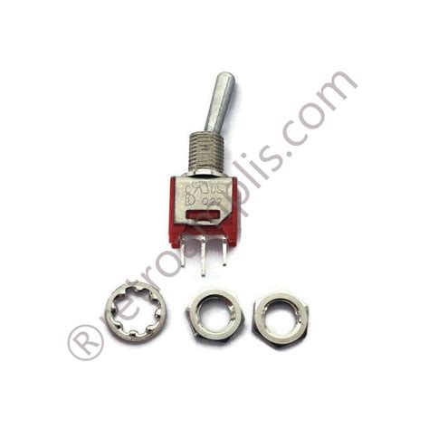 Dailywell Spdt On On Subminiature Toggle Switch Solder Lugs Retroamplis