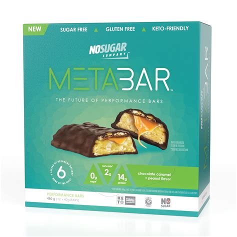 Amazon.com : *NEW* No Sugar META BAR - High Protein Energy Bars, 0g