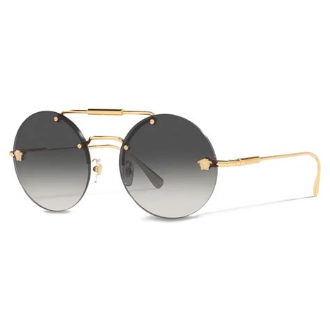 Versace - Sunglasses Medusa Glam - Gold - Sunglasses - Versace Eyewear ...