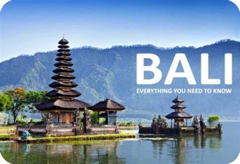 Objek Wisata Di Bali Yang Terkenal Destinasi Wisata Bali